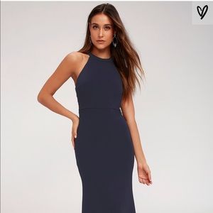 Navy dress